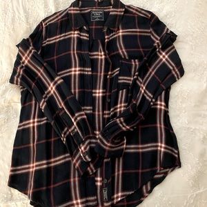 Abercrombie plaid flannel